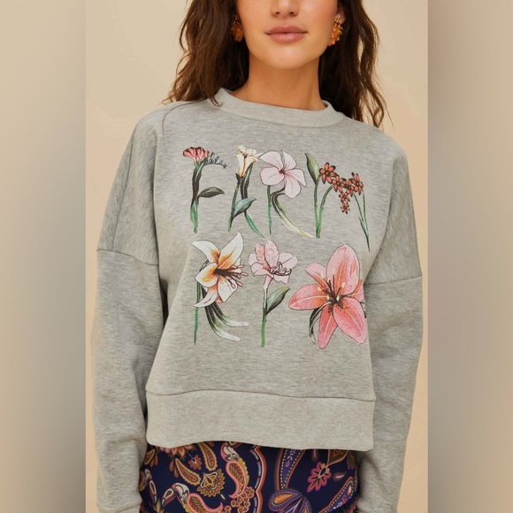 Farm Rio Farm Rio Flowers Pullover - Picture 3 of 8